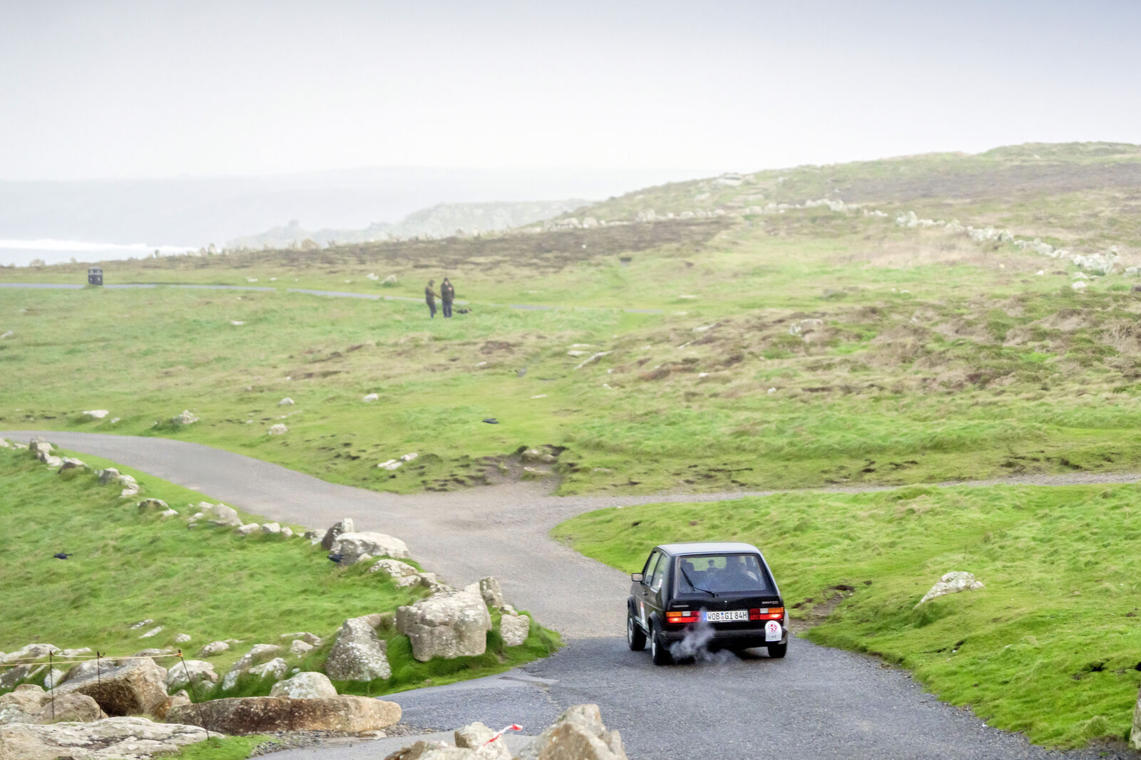 The Golf GTI taking part in one of the toughest classic car rallies in the world: LeJog