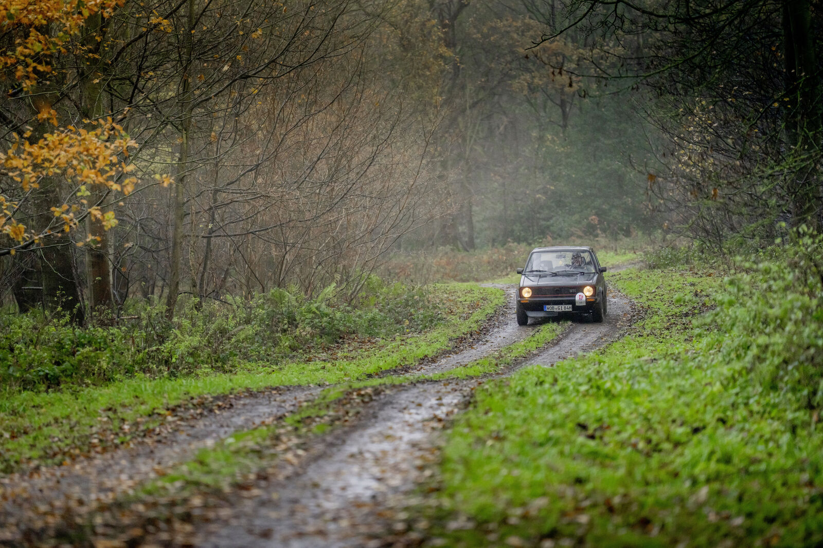 The Golf GTI taking part in one of the toughest classic car rallies in the world: LeJog
