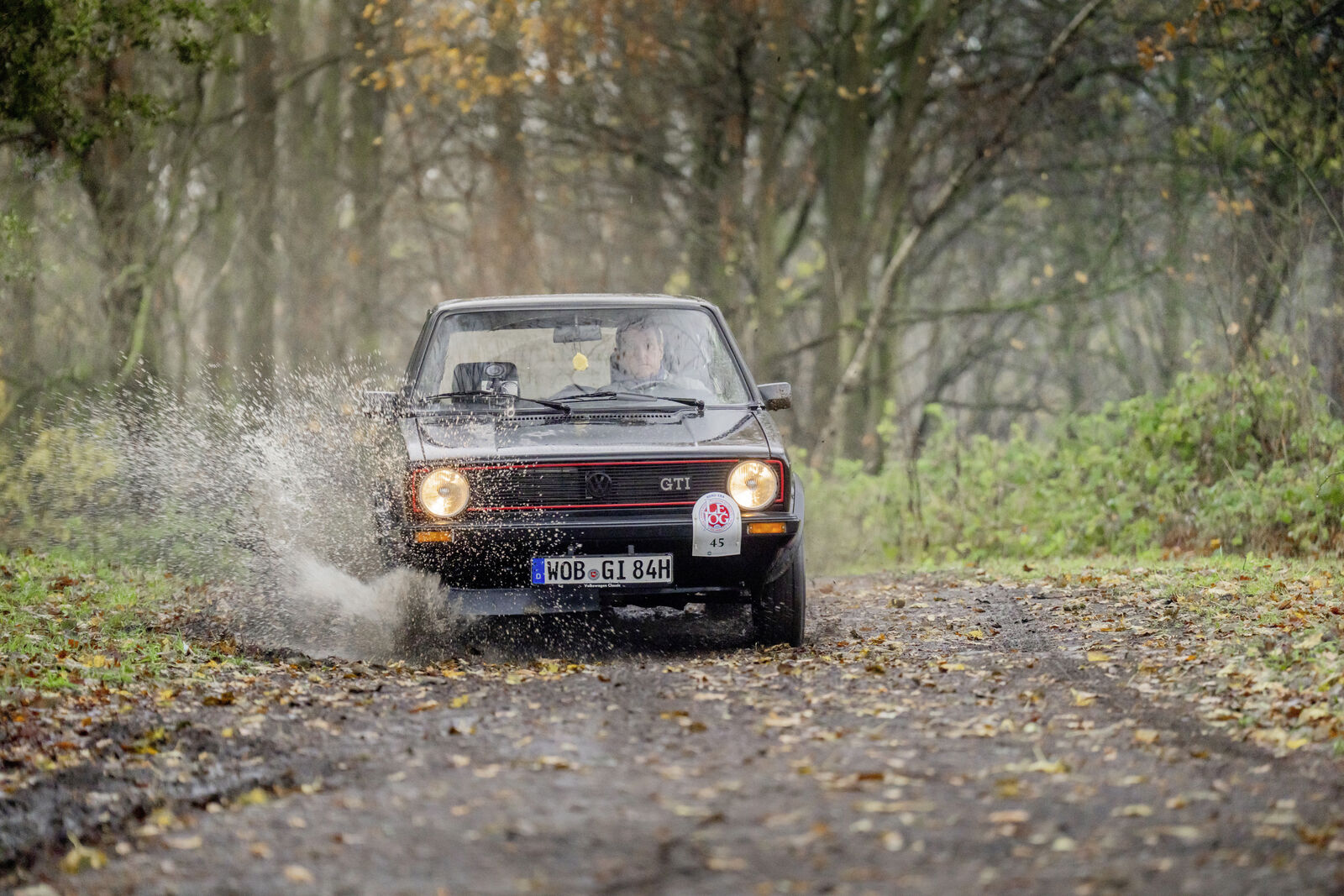 The Golf GTI taking part in one of the toughest classic car rallies in the world: LeJog