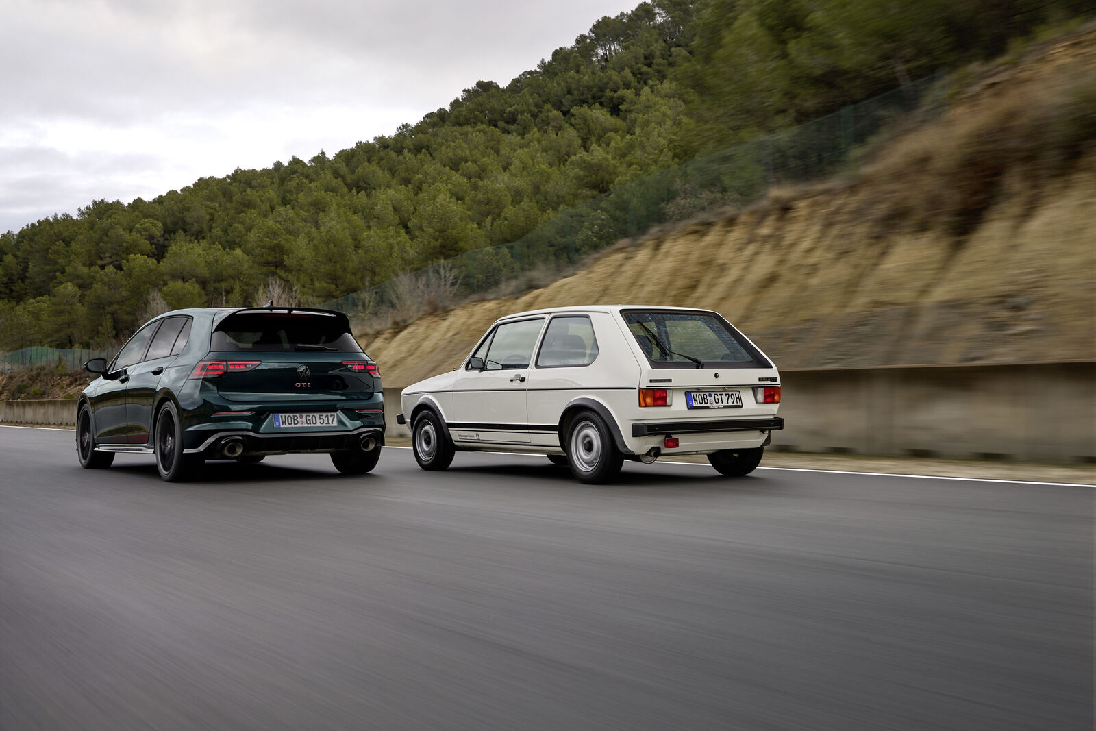 Volkswagen Golf GTI EDITION 50 and Golf I GTI