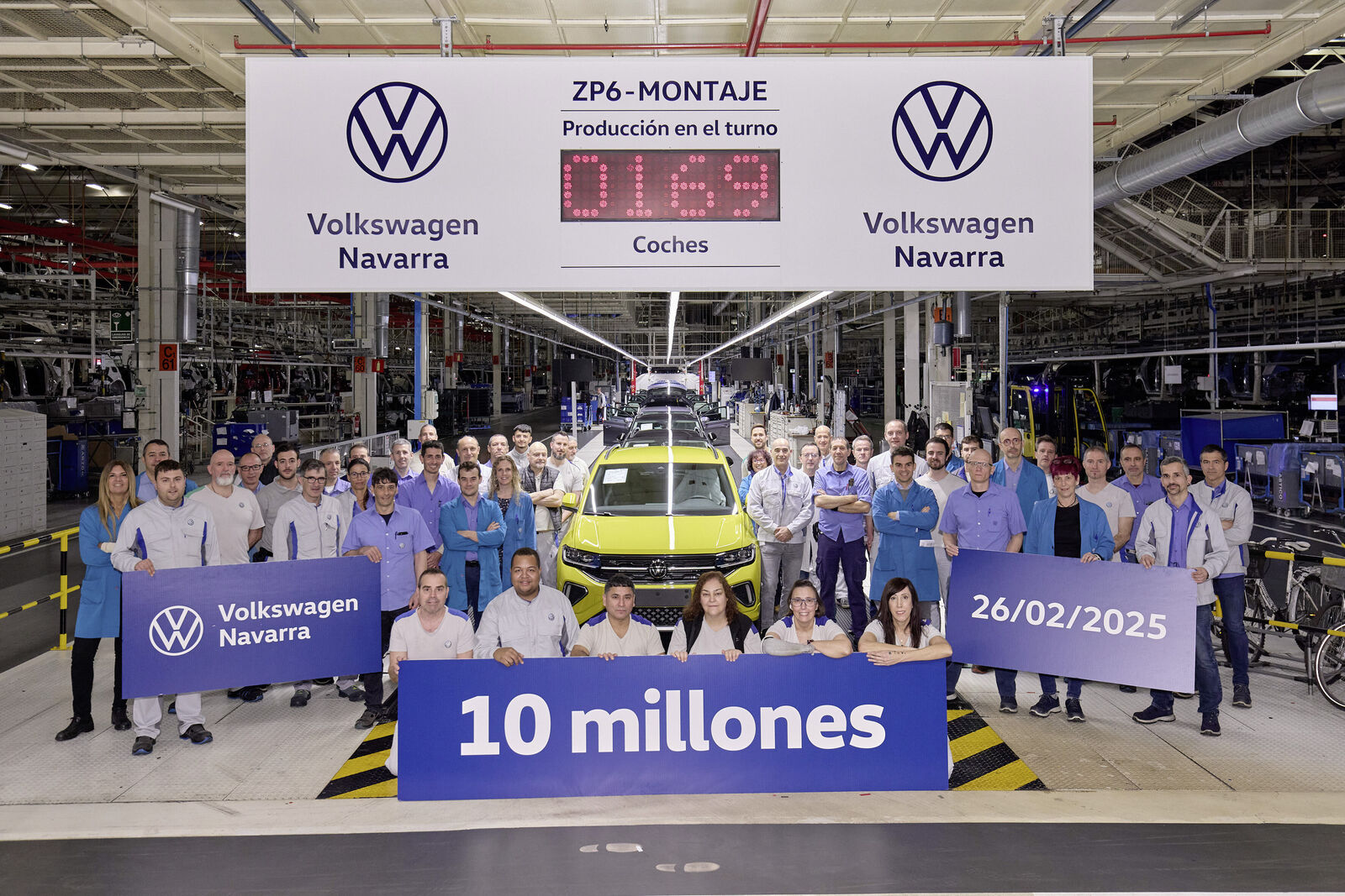 Volkswagen Navarra, S.A., Pamplona plant