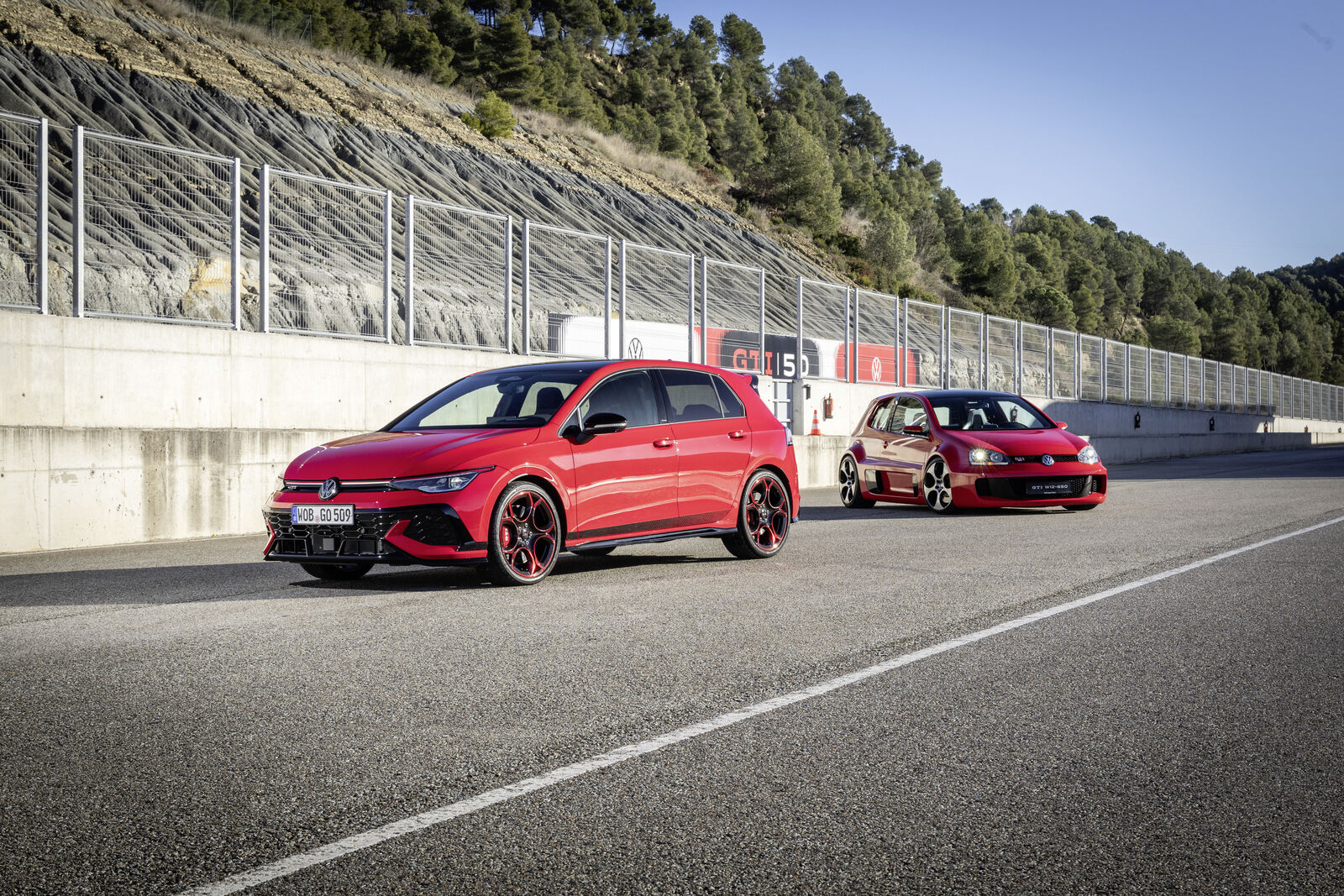 Golf GTI EDITION 50 and Golf GTI W12-650