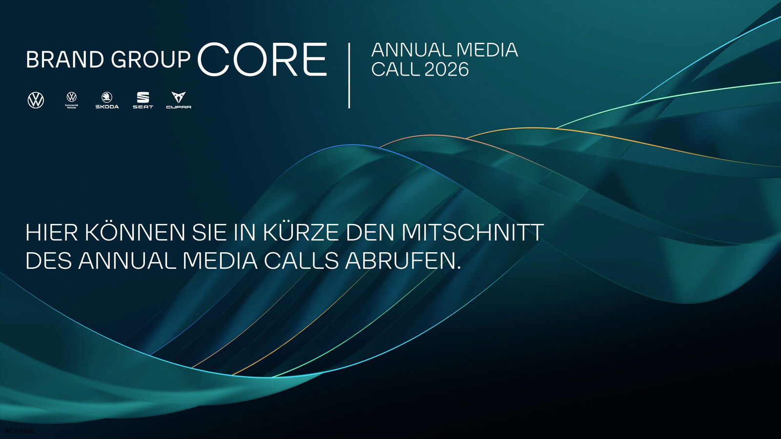 Annual Media Call 2026 - Hier können Sie in Kürze den Mitschnitt des Annual Media Calls abrufen.