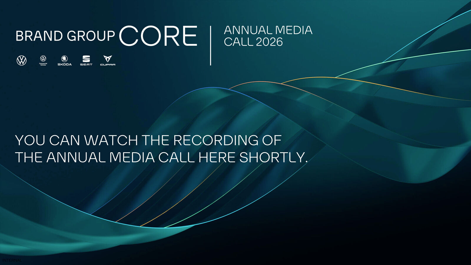 Annual Media Call 2026 - You can watsch the recording of the Annual Media Call here shortly