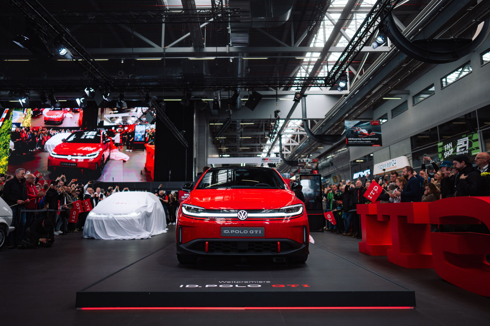 World premiere of the ID. Polo GTI at the 24h race at the Nürburgring, 15.05.2026