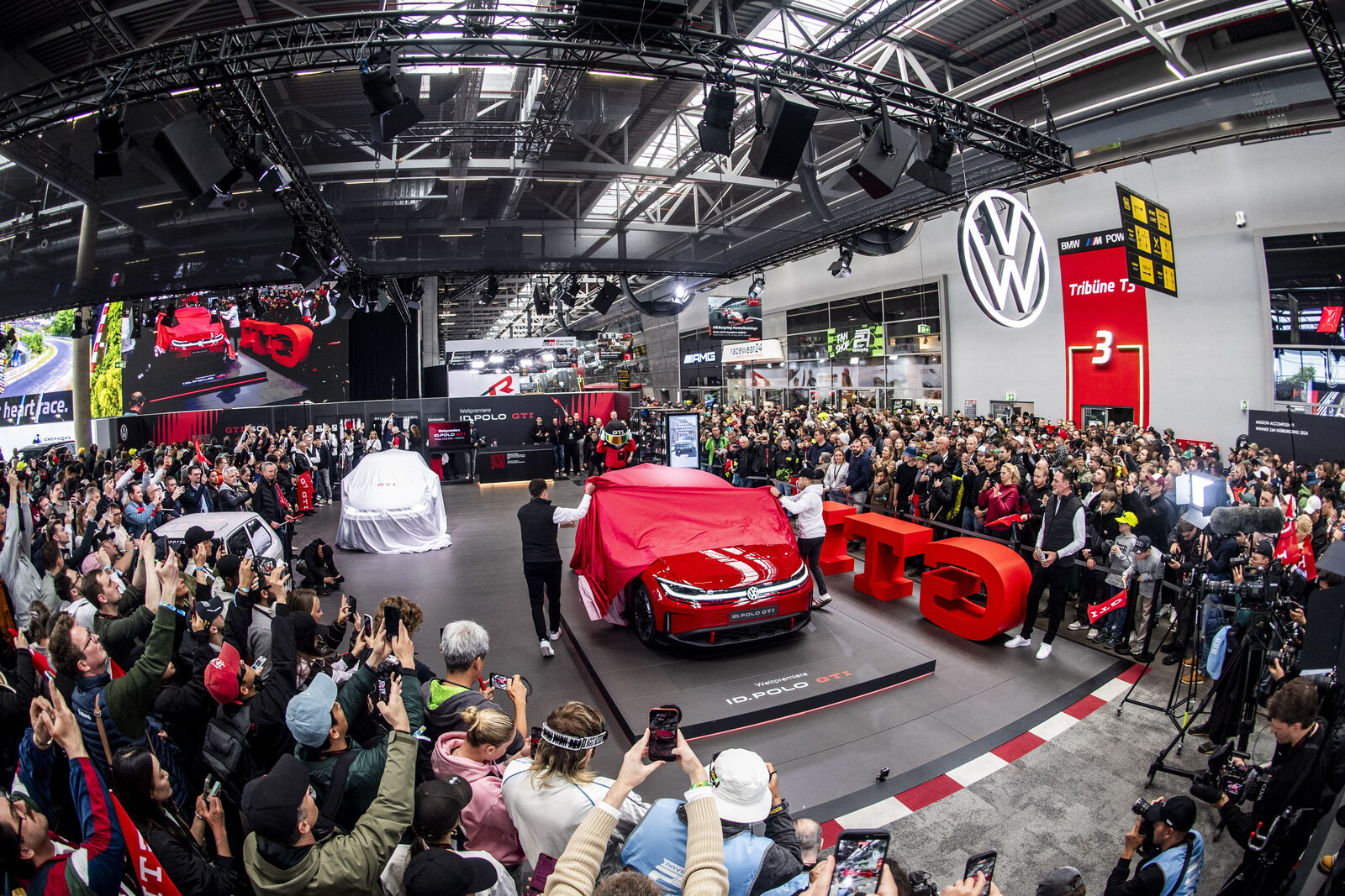 World premiere of the ID. Polo GTI at the 24h race at the Nürburgring, 15.05.2026