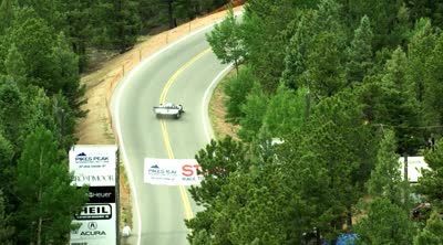 ID. R Pikes Peak - Helicopter perspective of the whole race