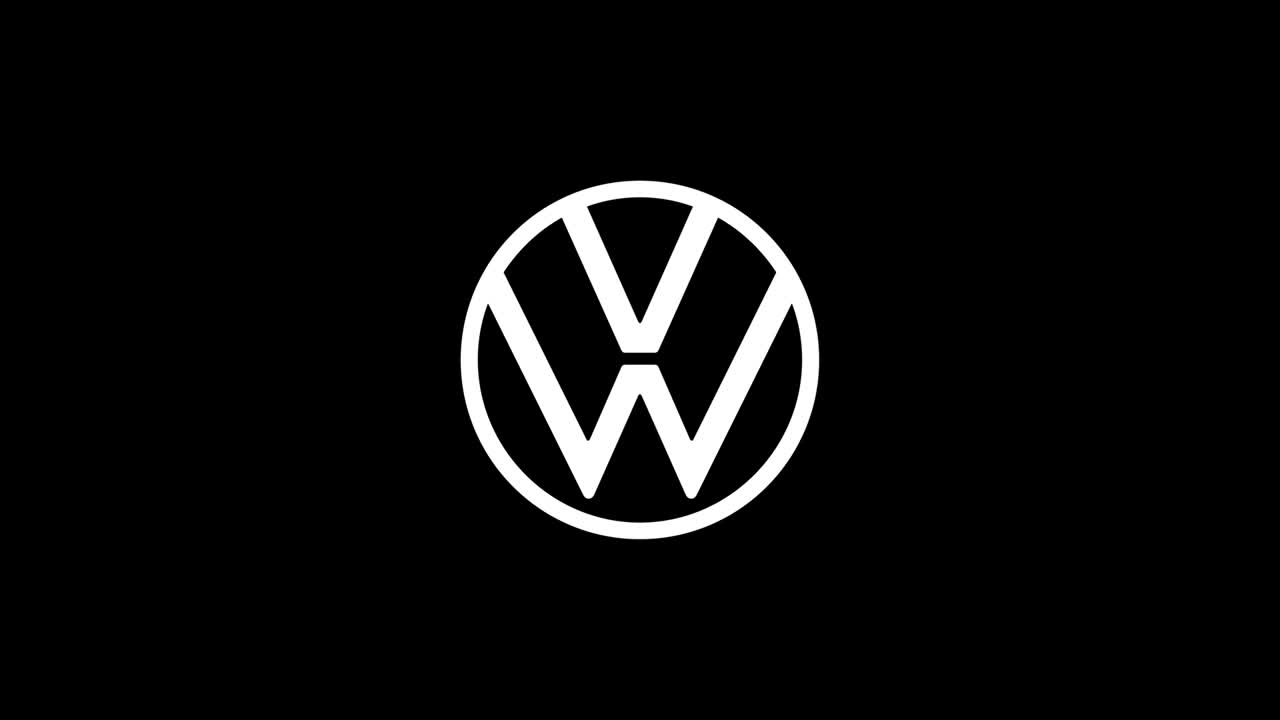 Volkswagen zeigt neuen Markenauftritt und Logo, Videos & Footage