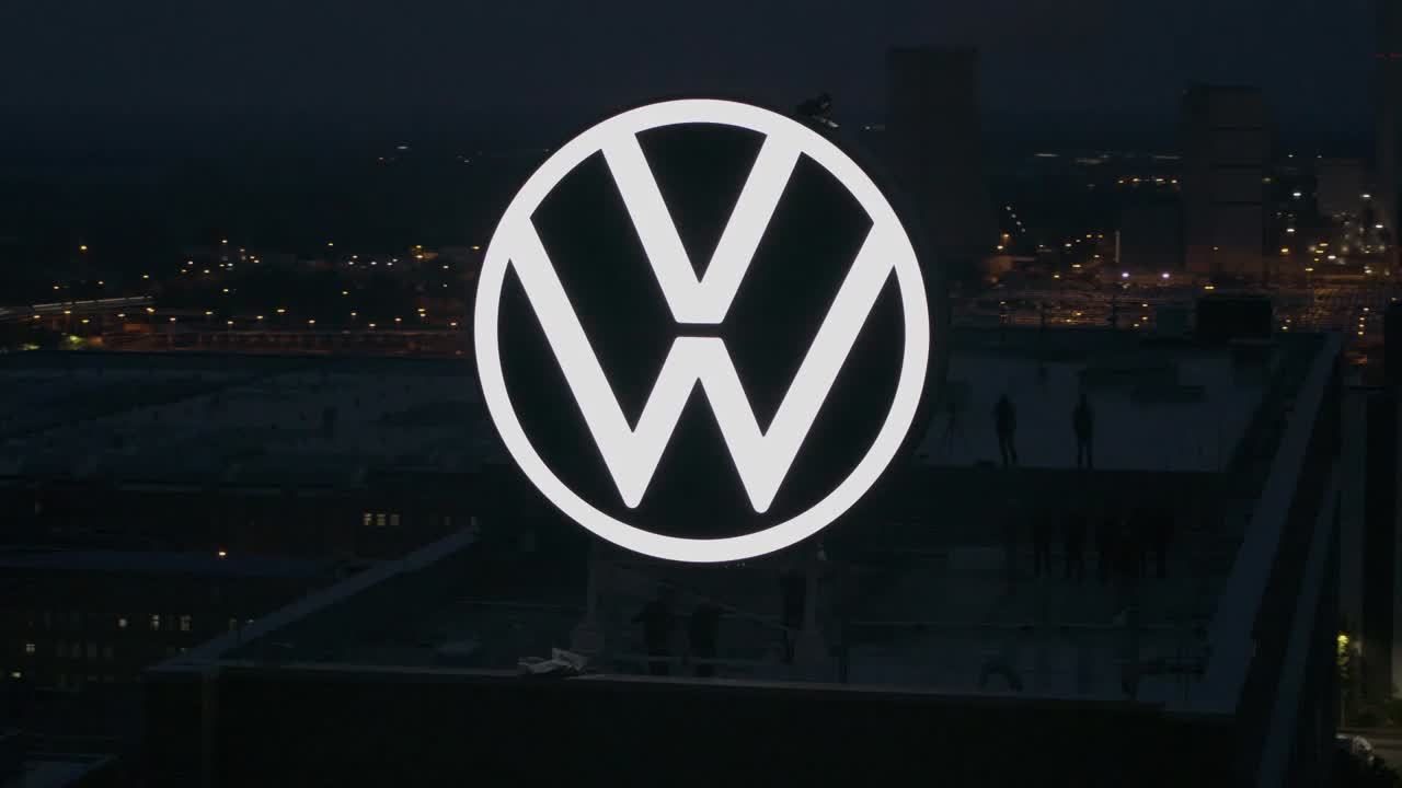 New Brand Design // unveiling of the new Volkswagen logo