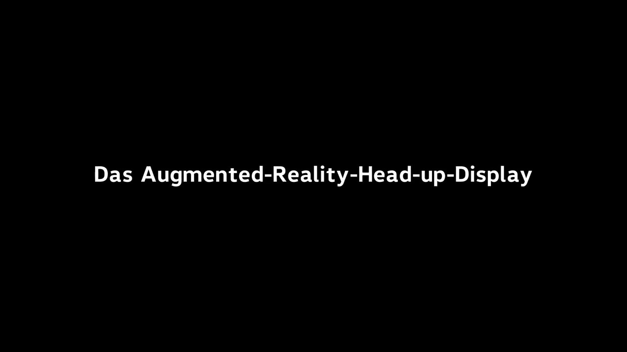 Footage Augmented-Reality-Head-up-Display