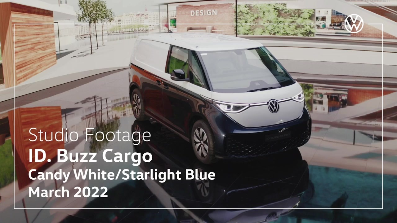 Volkswagen ID. Buzz Cargo - Footage - Exterior and Interior