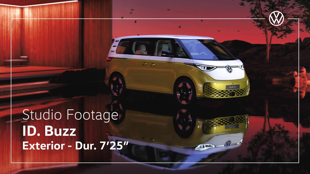 Volkswagen ID. Buzz - Footage - Exterieur und Interieur