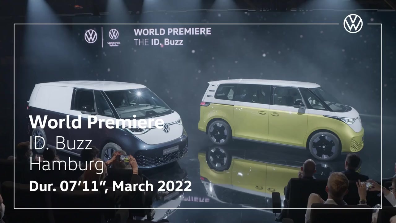 Volkswagen ID. Buzz World premiere Hamburg