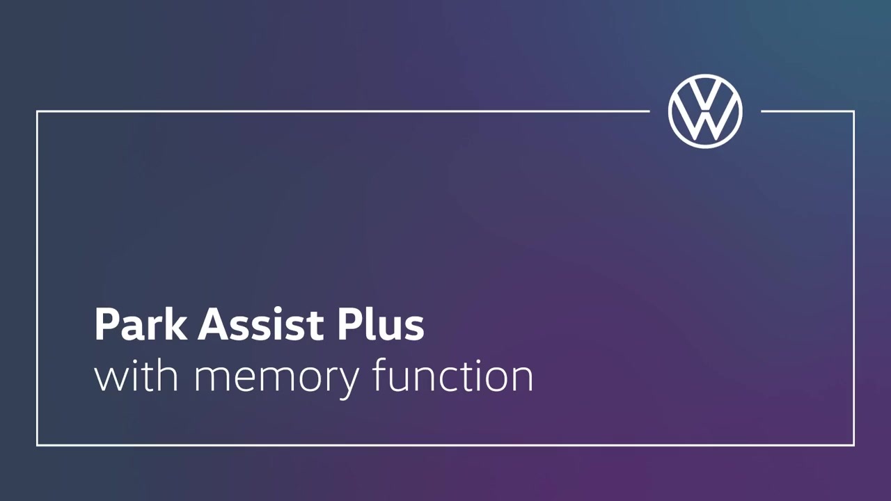Park Assist Plus with memory function