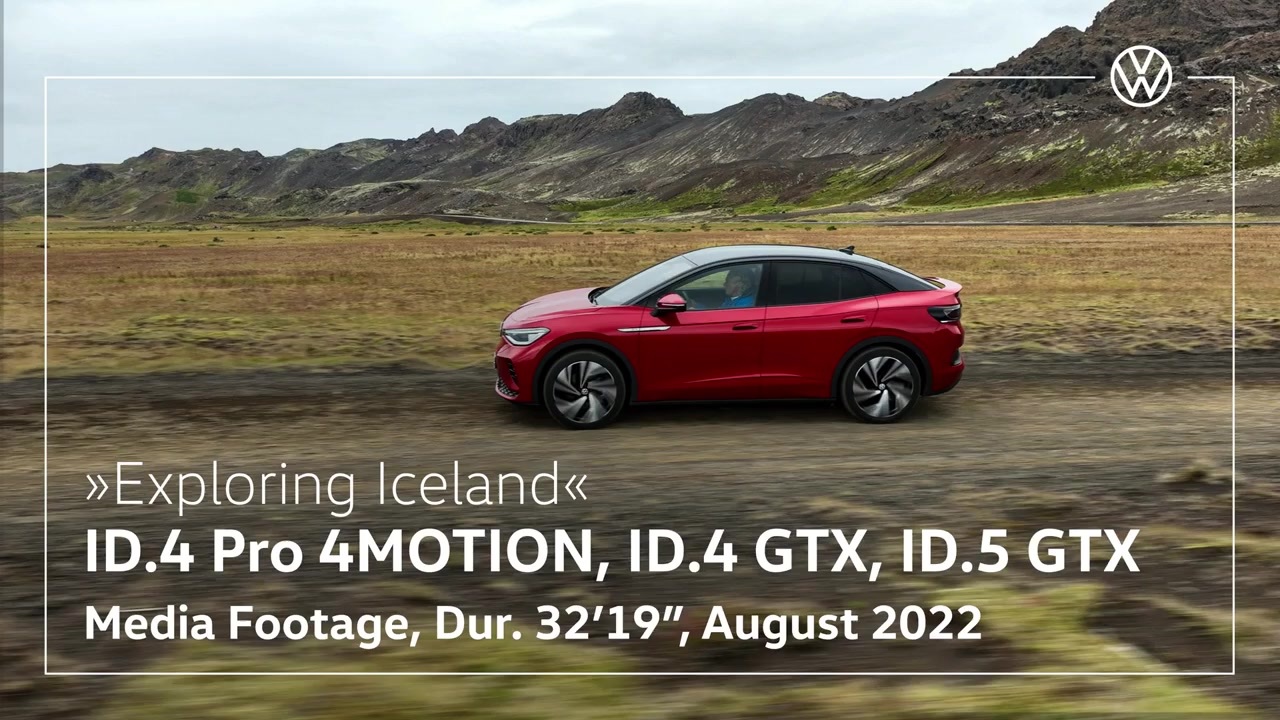 Exploring Iceland - ID.4 Pro 4MOTION,  ID.4 GTX, ID.5 GTX