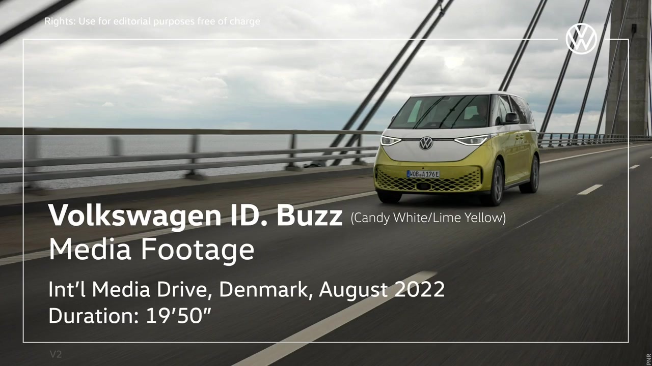 Volkswagen ID. Buzz - Fahraufnahmen, Exterieur und Interieur