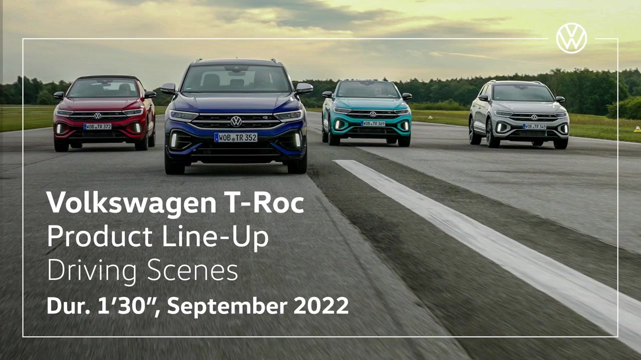 Volkswagen T-Roc Product Line-Up - Exterior