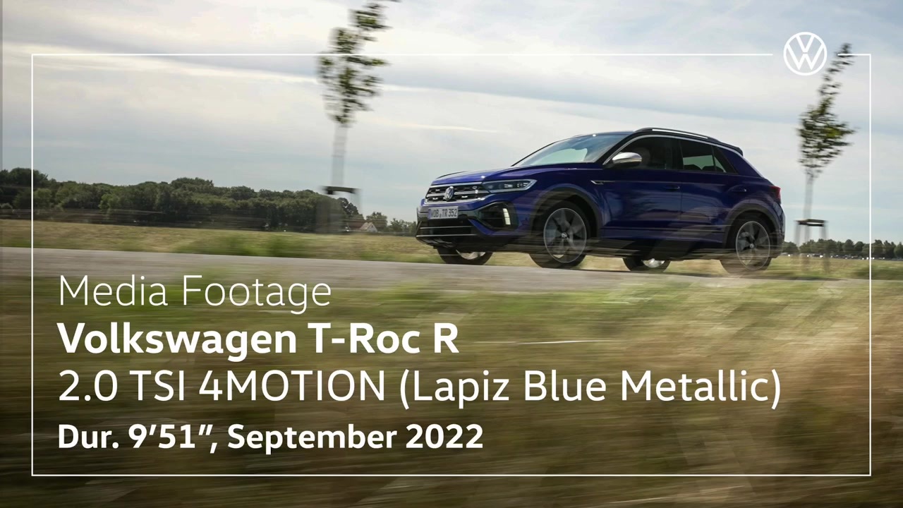 Volkswagen T-Roc R (Lapiz Blue Metallic) - Exterior & Interior