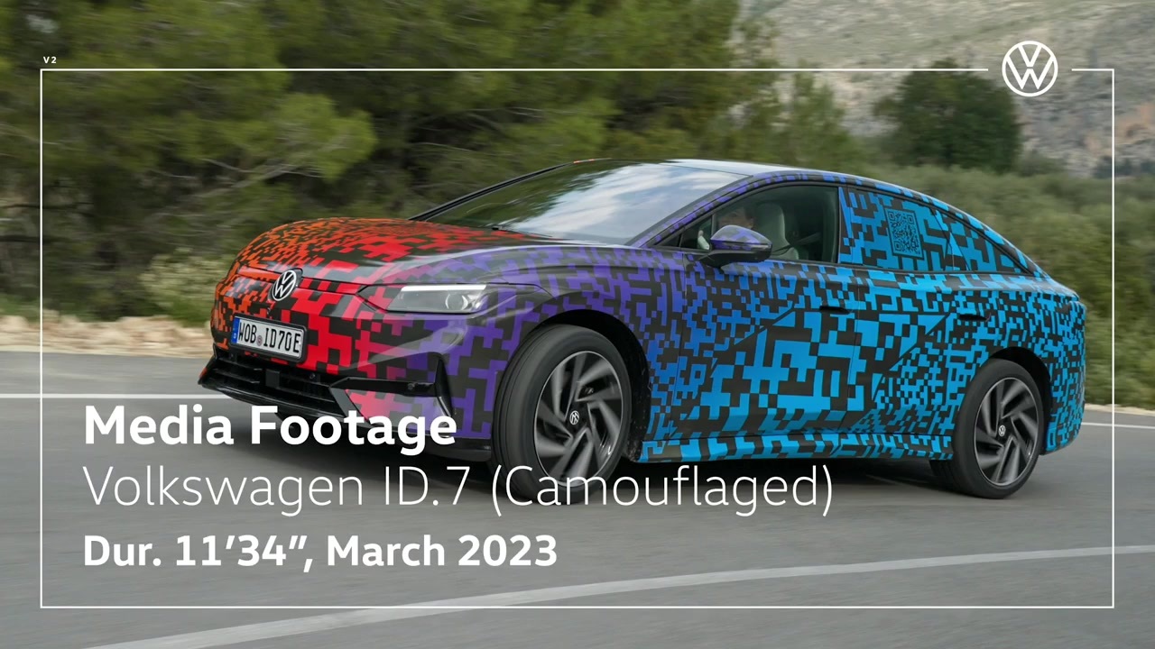 Volkswagen ID.7 Covered Drive - Driving Scenes and Exterior