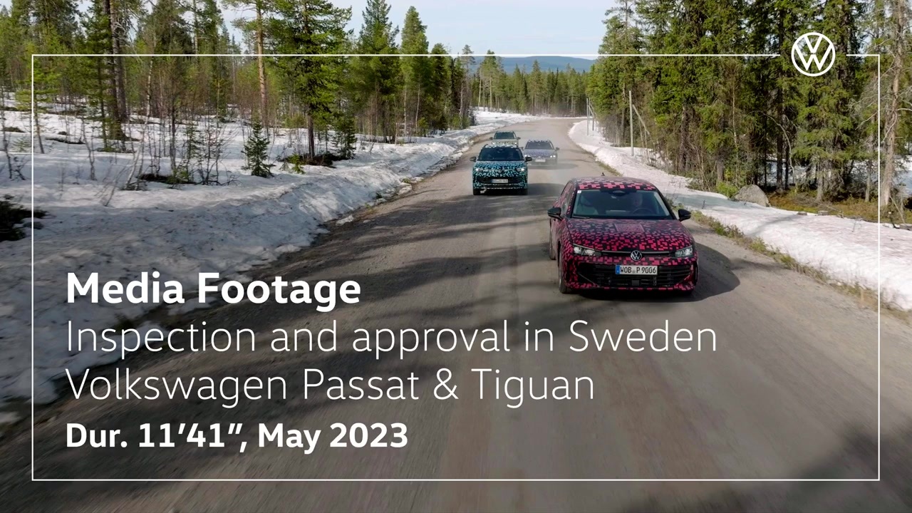 Volkswagen Passat & Tiguan - Inspection and approval in Sweden