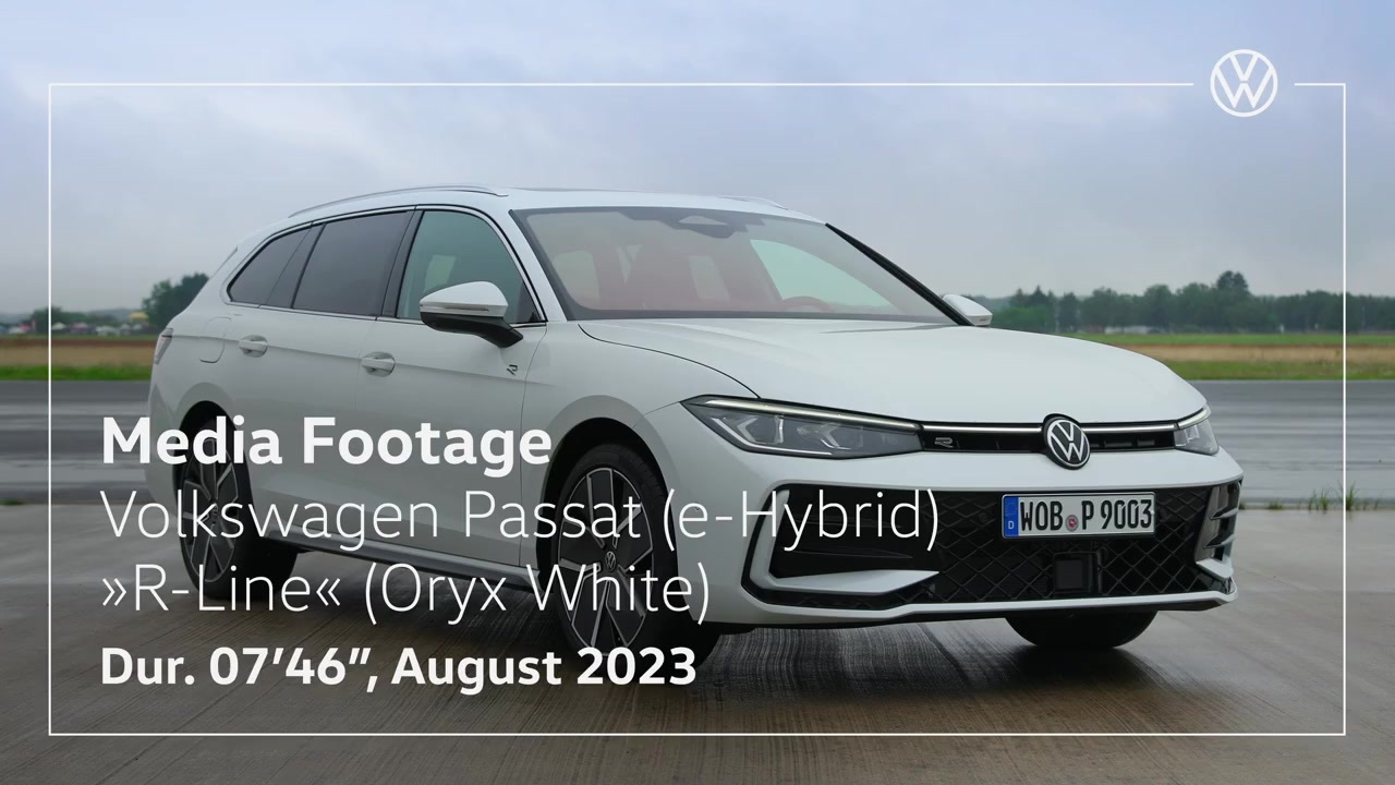 The new Volkswagen Passat - Exterior and Interior, Videos & Footage