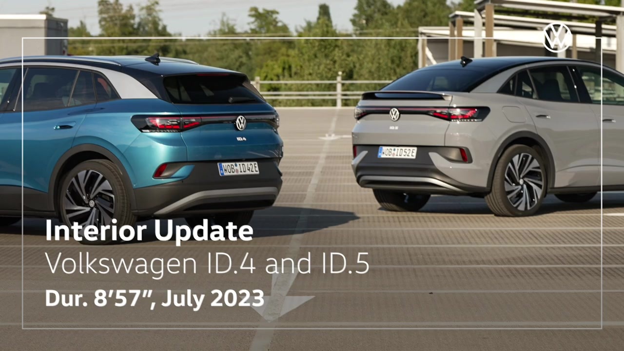 Der Volkswagen ID.4 und ID.5 - Interieur Update