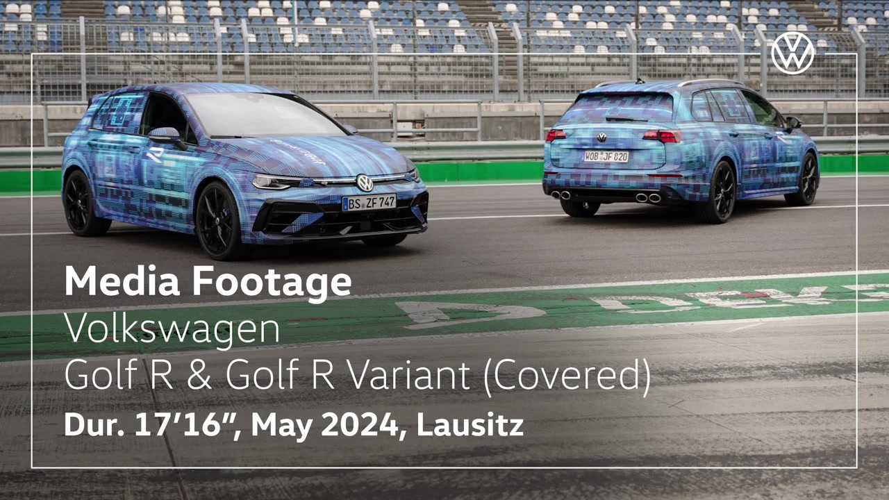 The new Volkswagen Golf R and Golf R Variant - Driving Scenes and Exterior