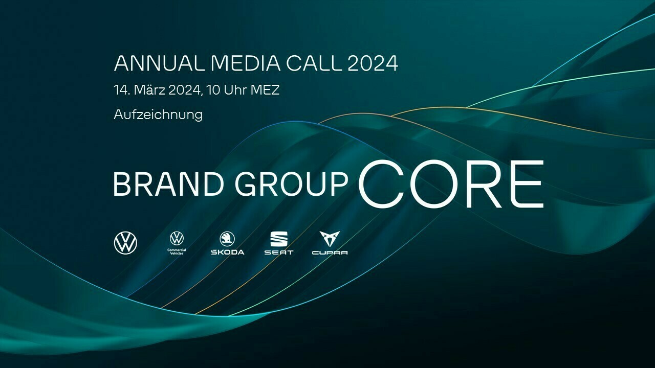 Aufzeichnung Annual Media Call der Brand Group Core 2024