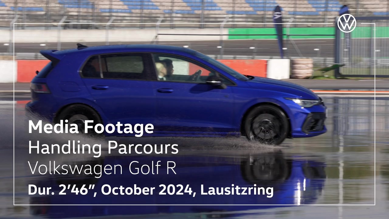Golf R and Golf GTI Clubsport - Handling Parcours