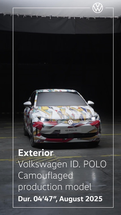 ID. Polo - Camouflaged Production Model - Exterior - Social