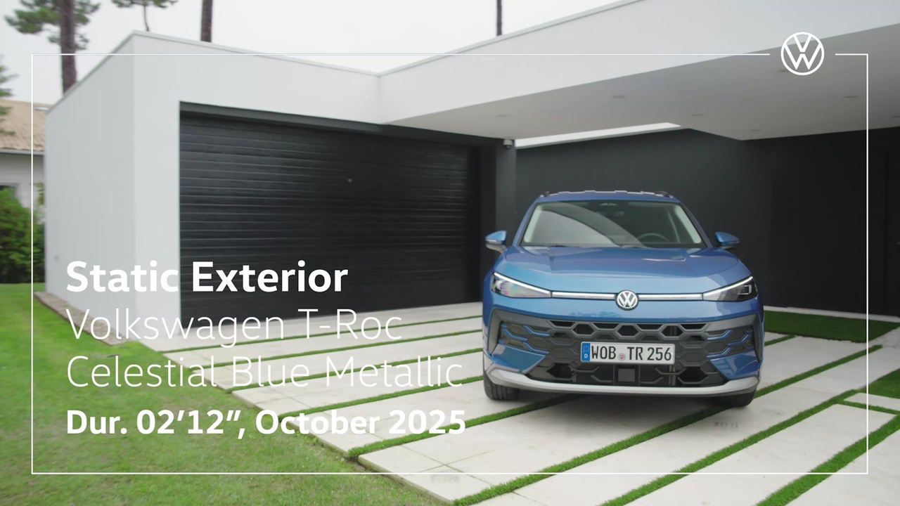 Der neue T-Roc - Celestial Blue Metallic - Exterieur