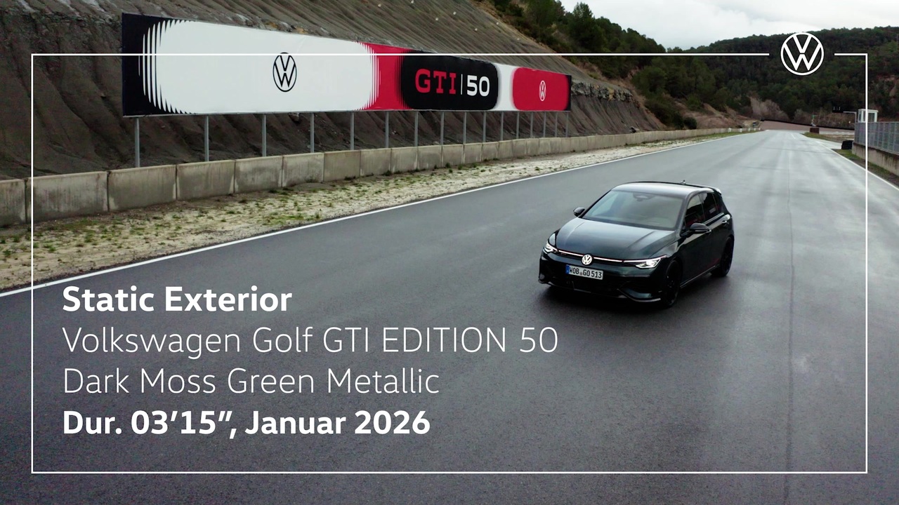 Golf GTI EDITION 50 - Dark Moss Green Metallic - Exterior